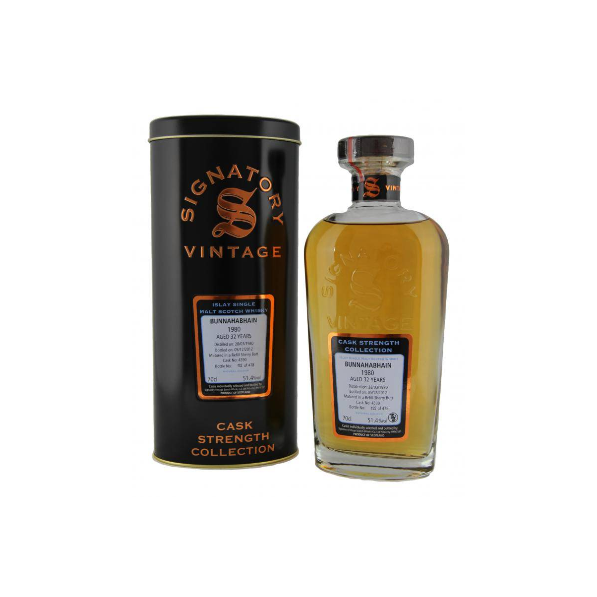 Bunnahabhain Cask Strength Collection 1980 32 Years Single Malt Whisky 2