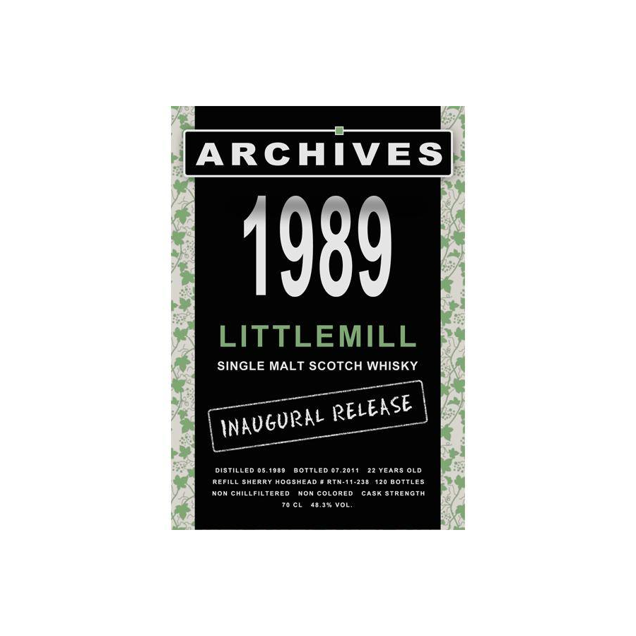 Littlemill 1989 22 Years Single Malt Whisky 3