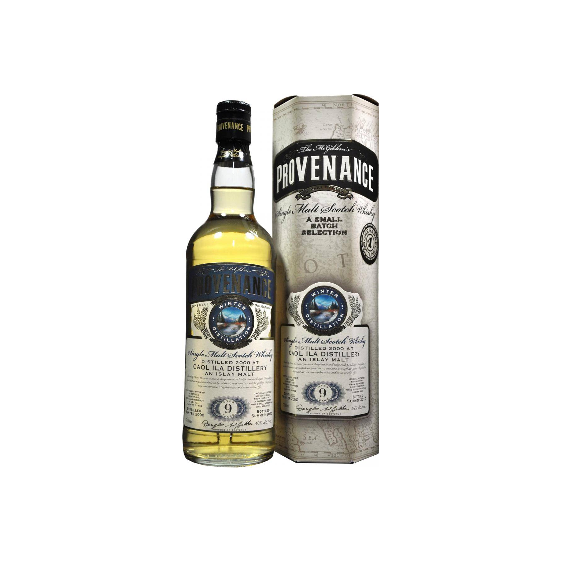 Caol Ila McGibbon's Provenance 2000 9 Years Single Malt Whisky 2