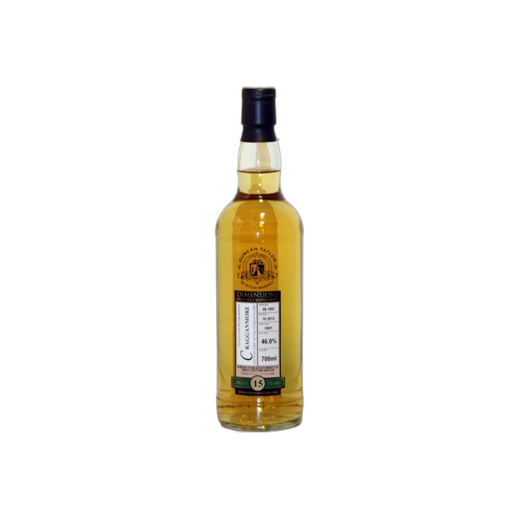 Cragganmore Dimensions 1997 15 Years Single Malt Whisky
