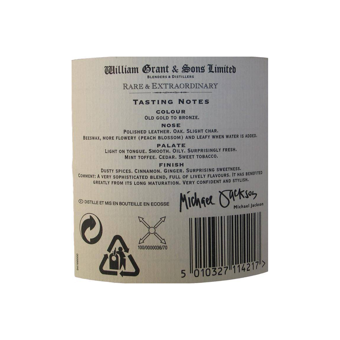 William Grant & Sons Limited Rare & Extraordinary 2