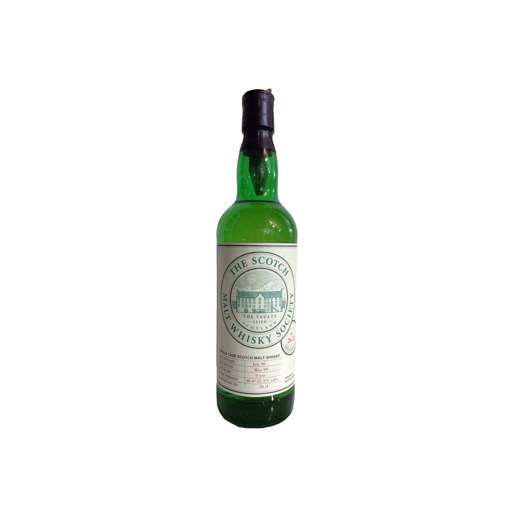 The Scotch Malt Whisky Society 1990 9 Years Single Malt Whisky