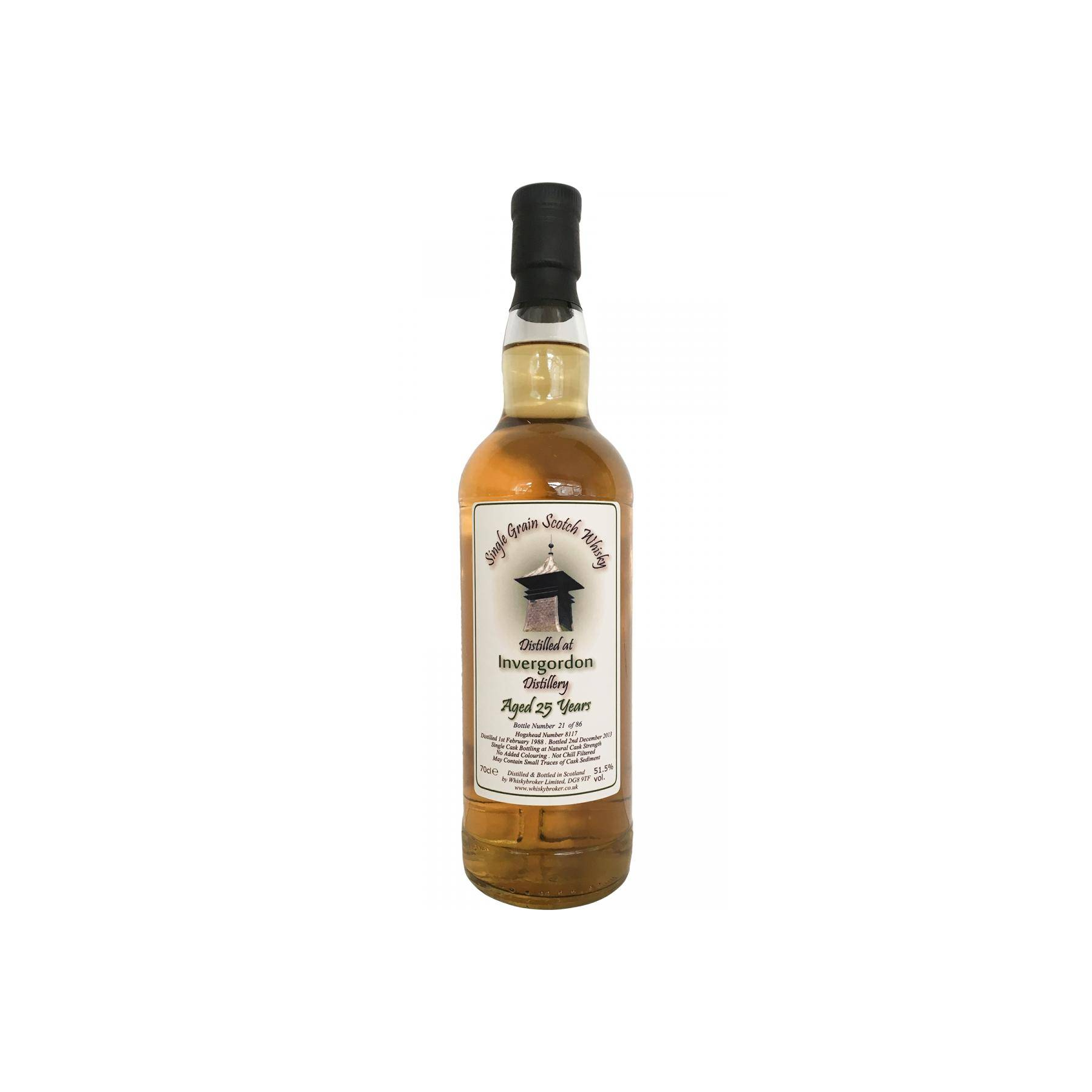 Invergordon 1988 25 Years Single Grain Whisky