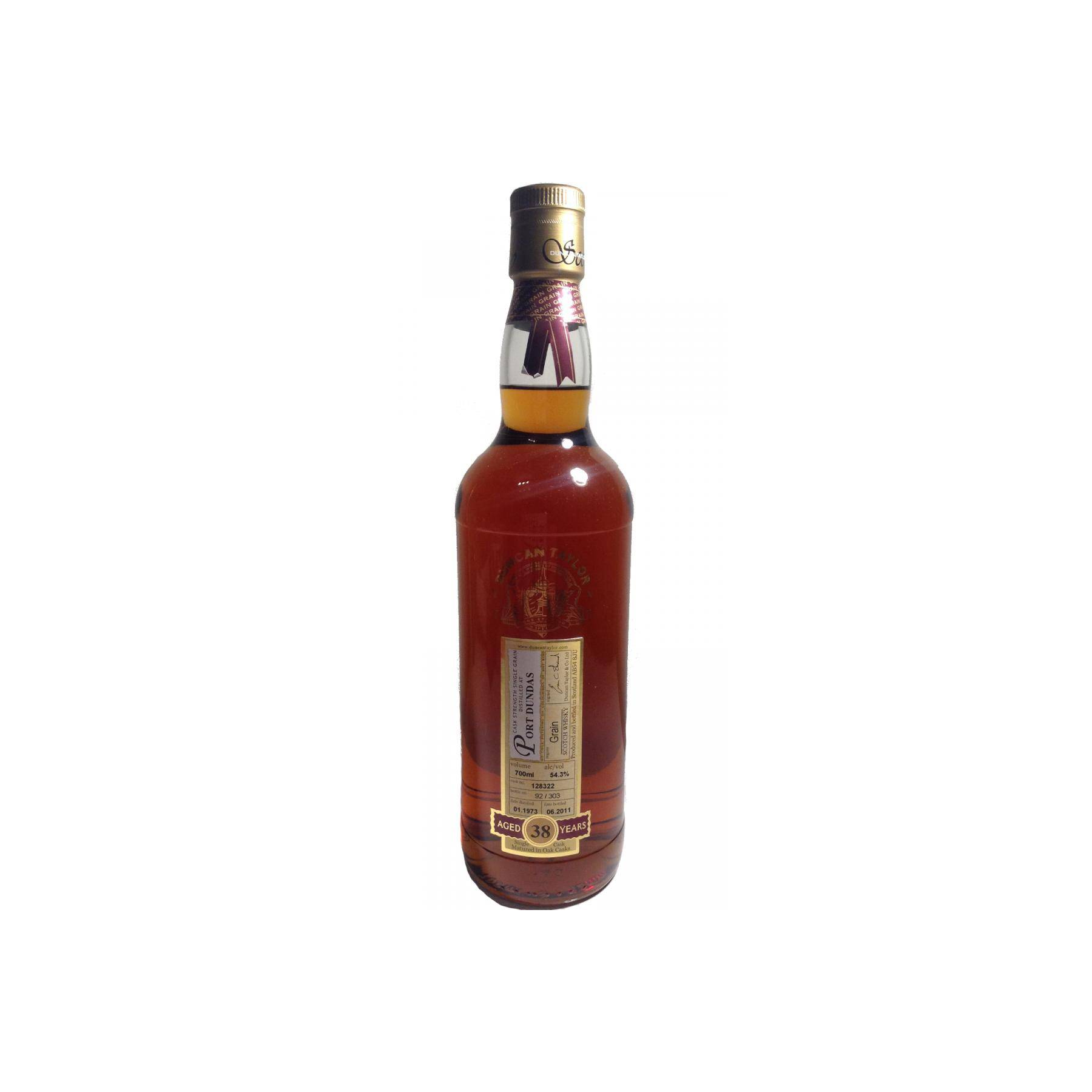 Port Dundas Rare Auld 1973 38 Years Single Grain Whisky