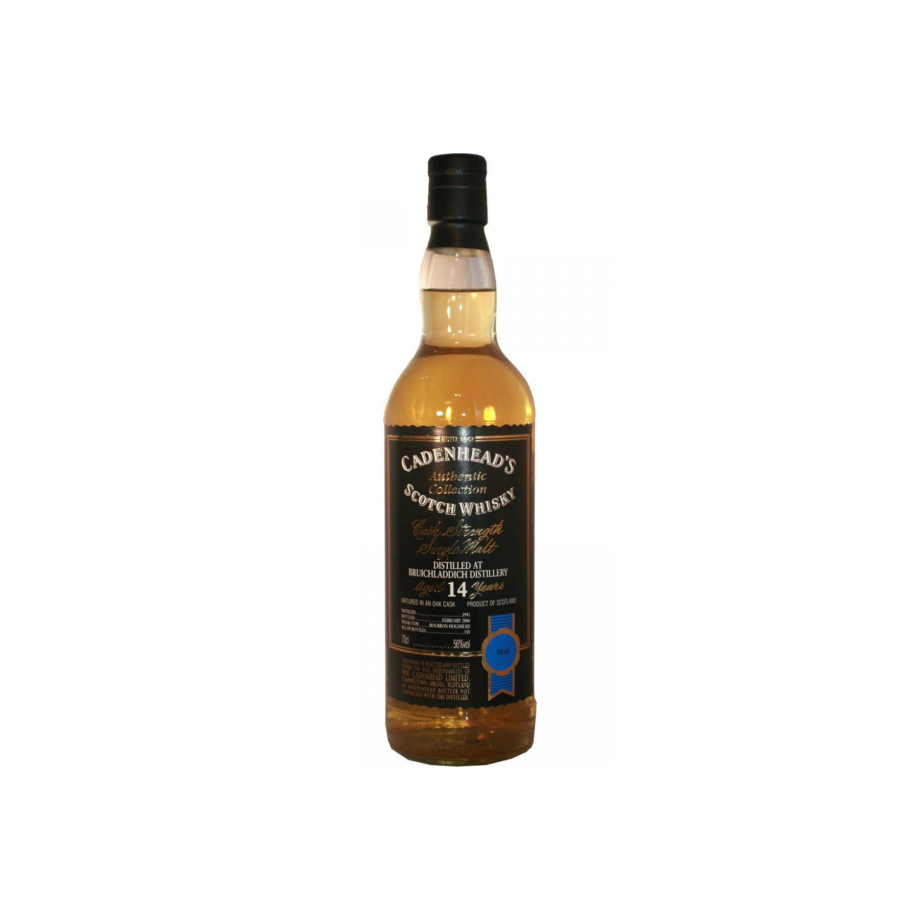 Bruichladdich Authentic Collection 1991 14 Years Single Malt Whisky