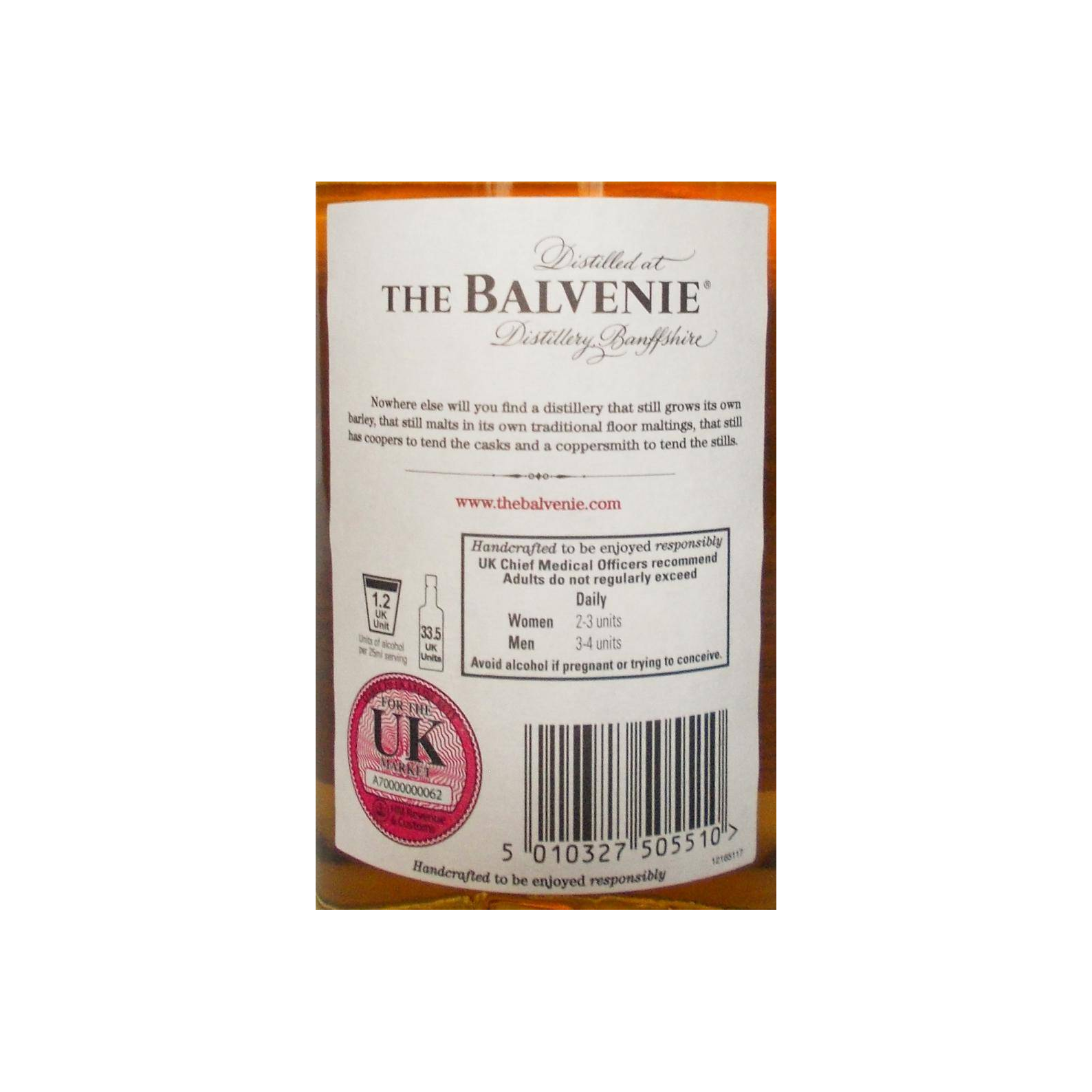 The Balvenie Single Cask 1995 15 Years Single Malt Whisky 3