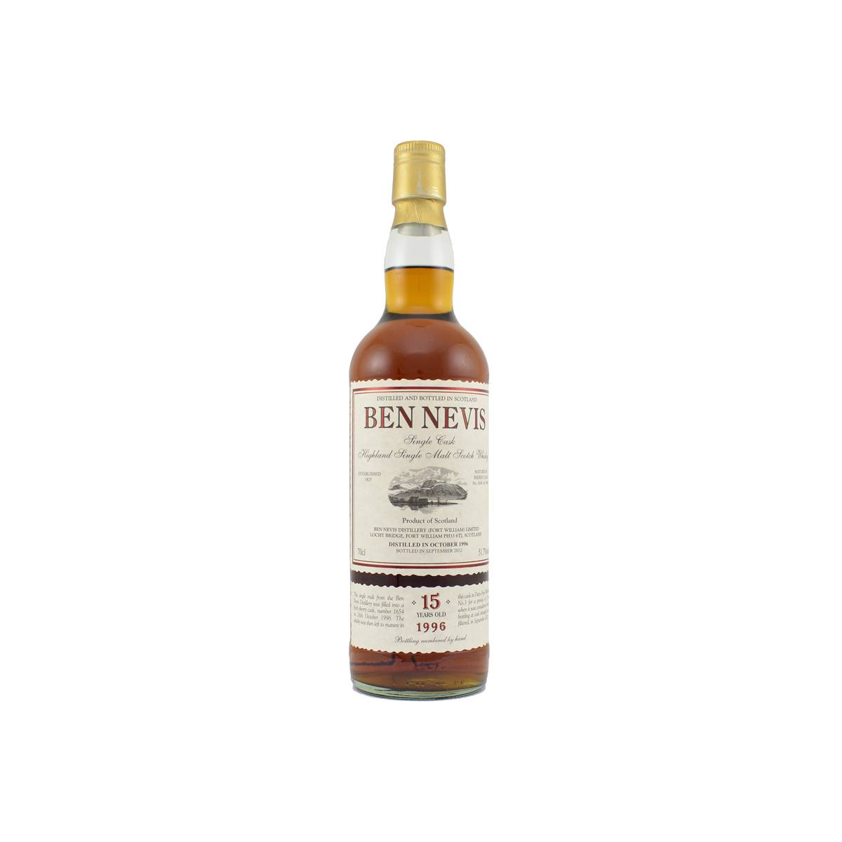 Ben Nevis Single Cask 1996 15 Years Single Malt Whisky