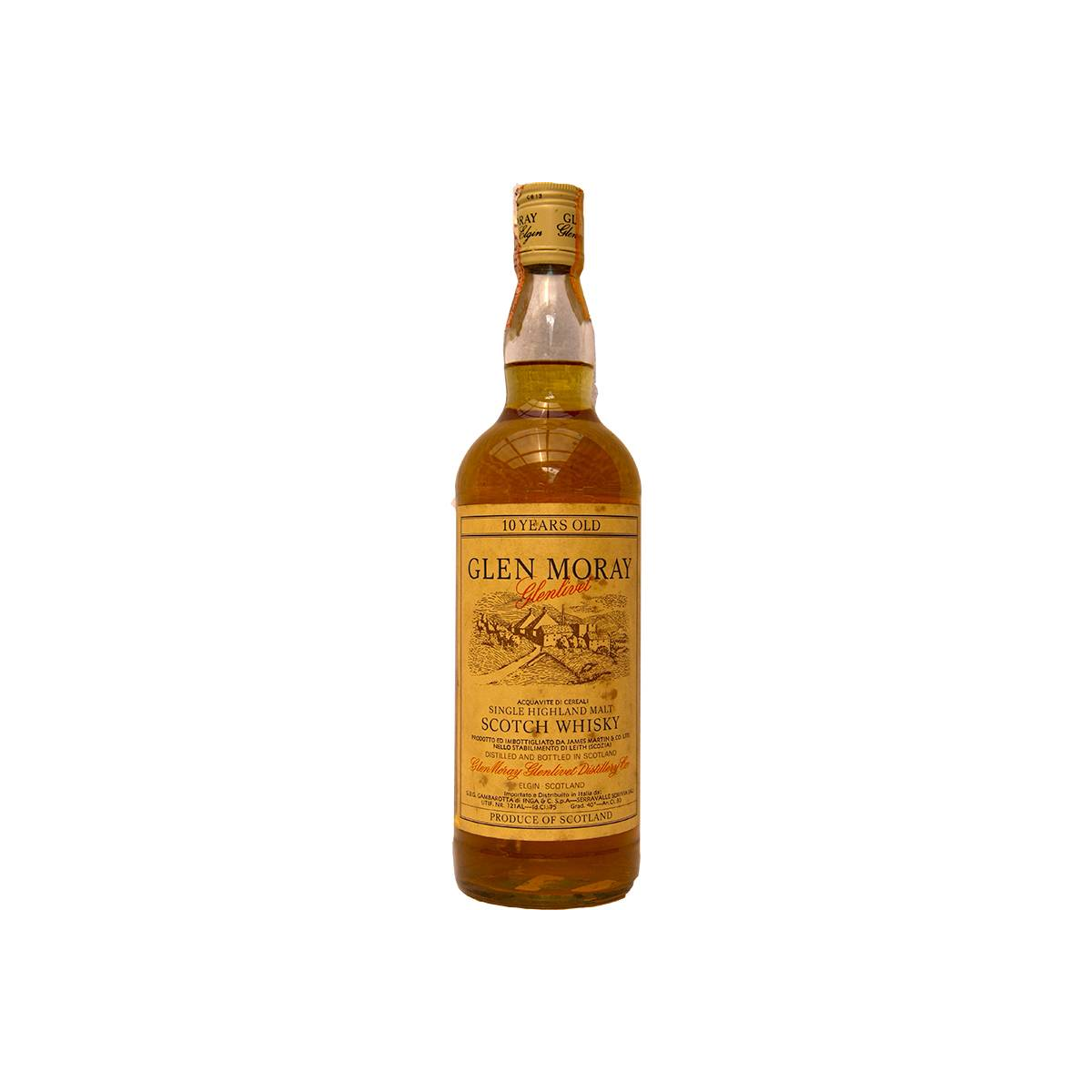 Glen Moray 10 Years Single Malt Whisky