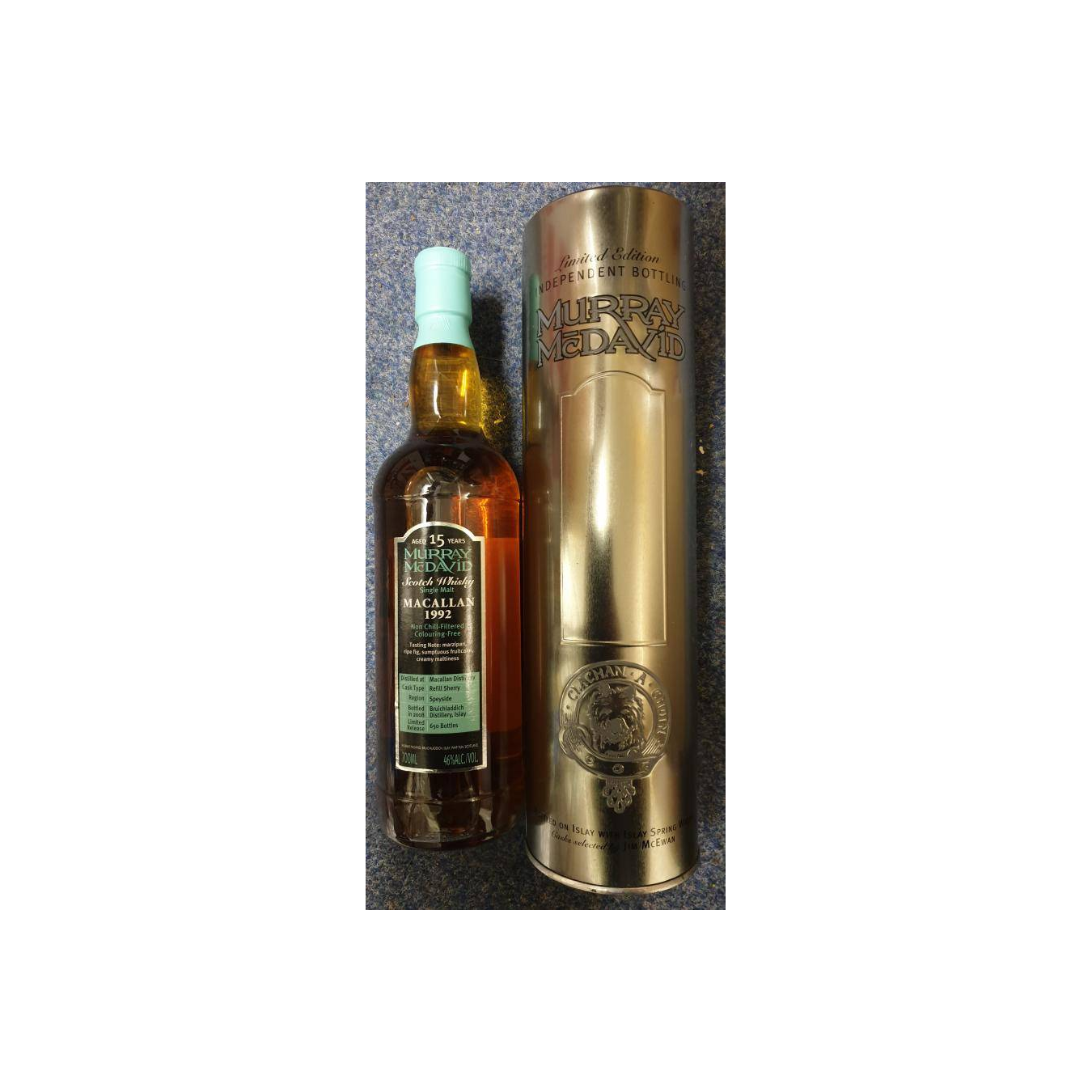 The Macallan 1992 15 Years Single Malt Whisky