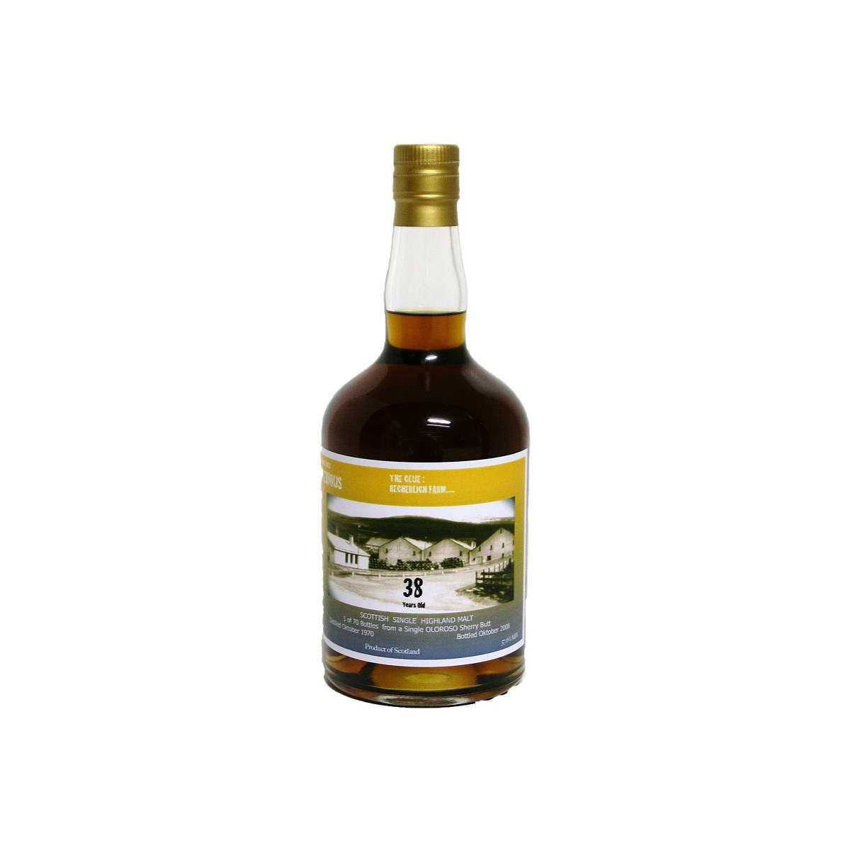 Glenfarclas 1970 38 Years Single Malt Whisky
