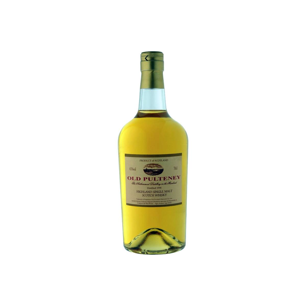 Old Pulteney Licensed Bottling 1998 12 Years Single Malt Whisky