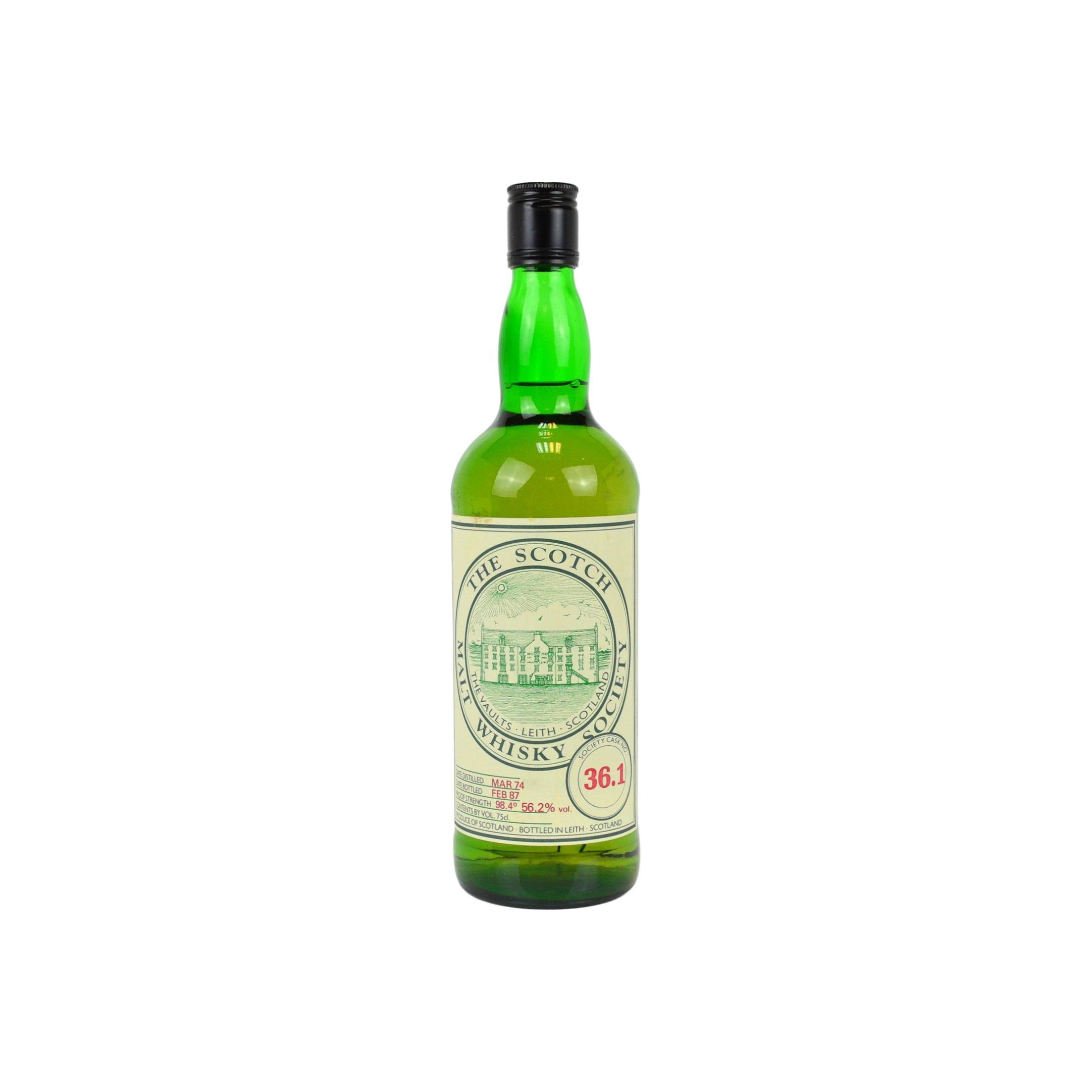 The Scotch Malt Whisky Society 1974 12 Years Single Malt Whisky