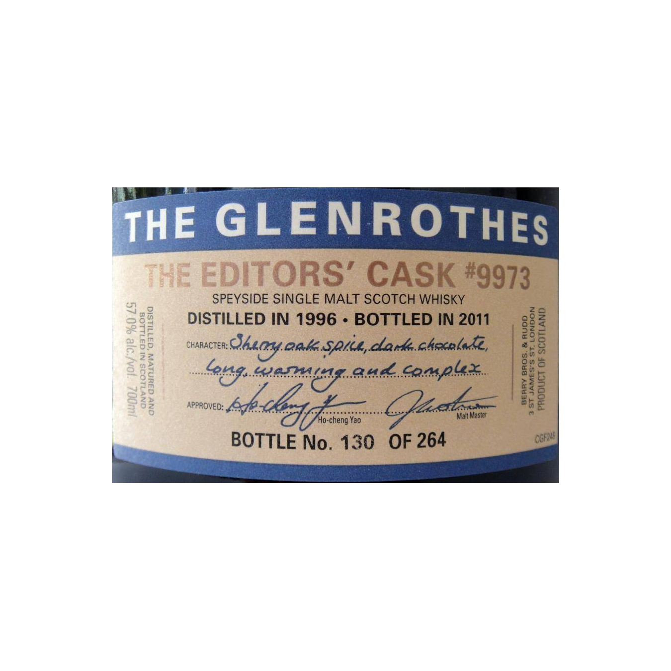 The Glenrothes 1996 15 Years Single Malt Whisky 3