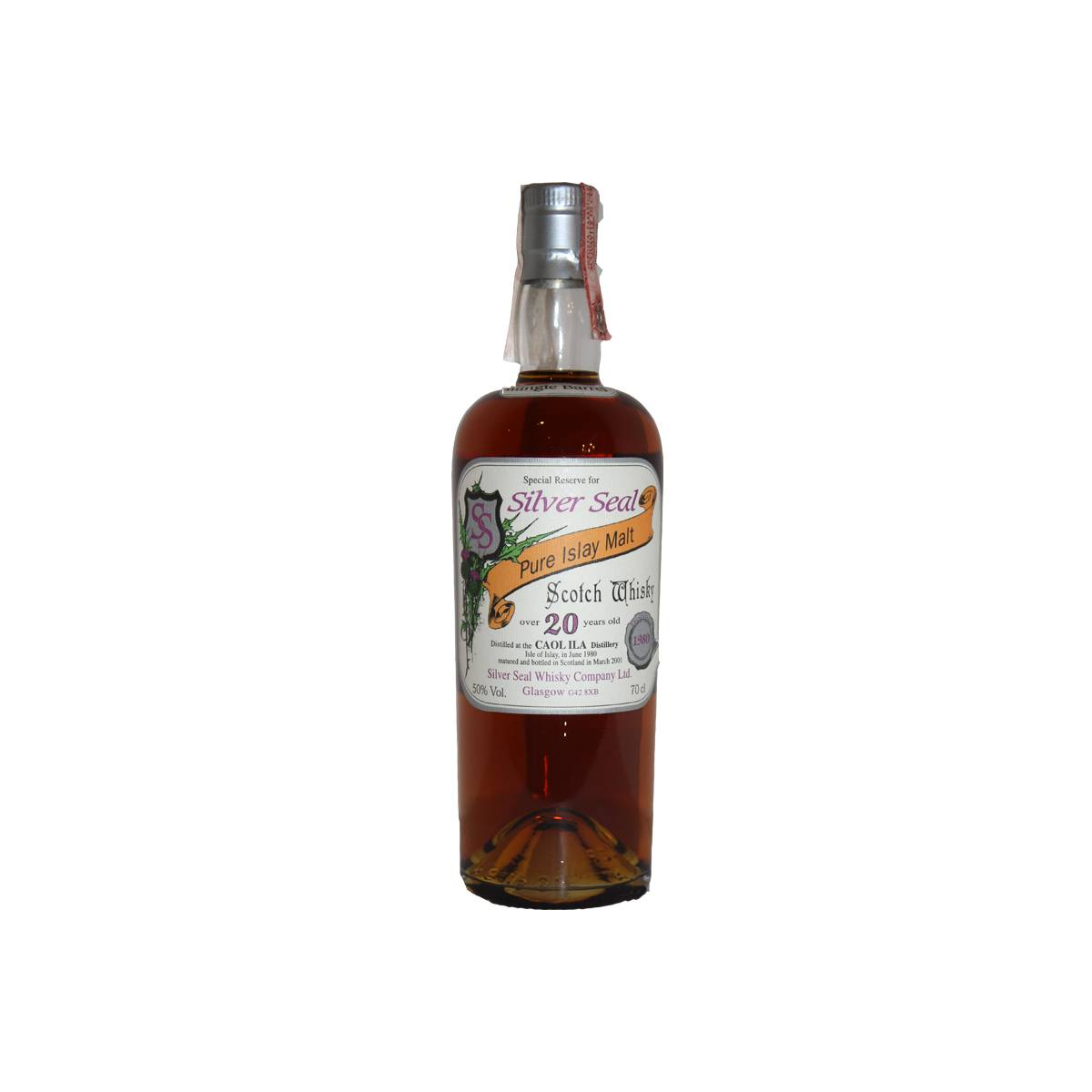 Caol Ila Single Cask 1980 20 Years Single Malt Whisky