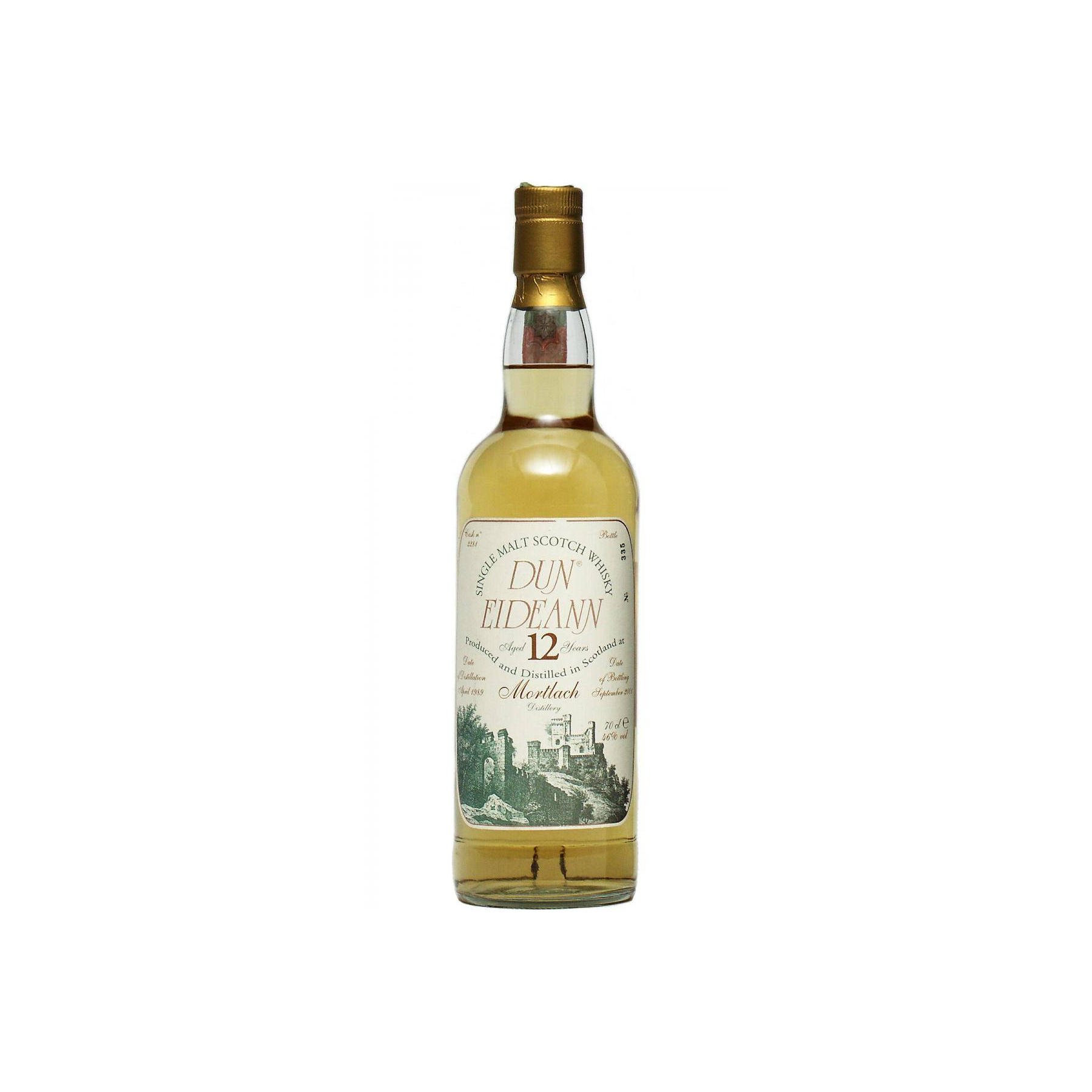Mortlach 1989 12 Years Single Malt Whisky