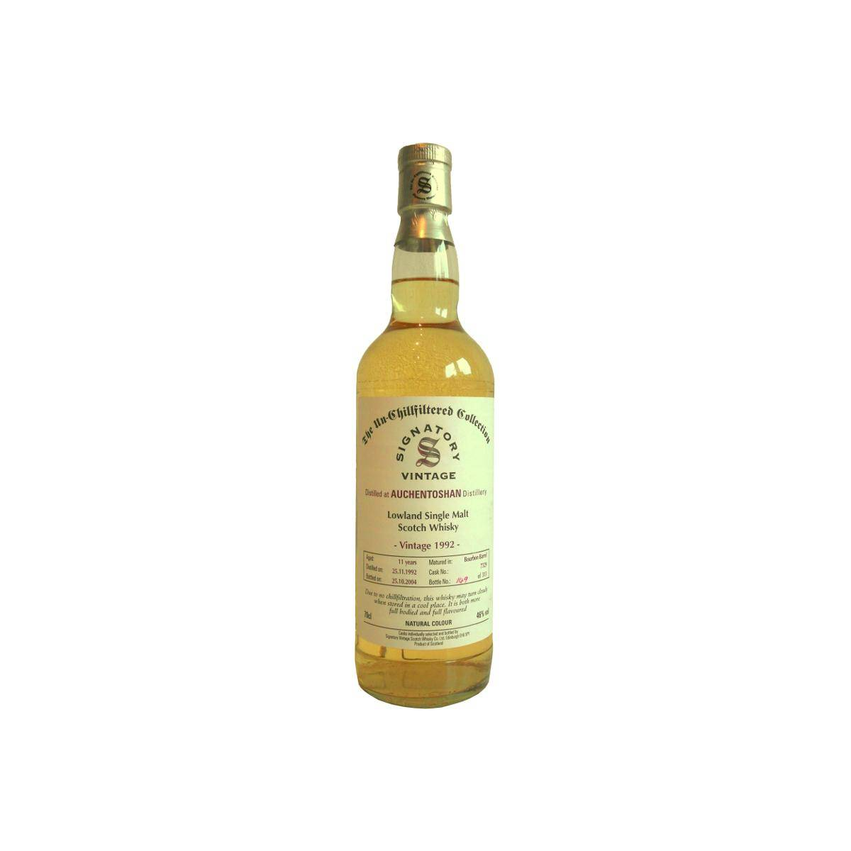 Auchentoshan The Un-Chillfiltered Collection 1992 11 Years Single Malt Whisky