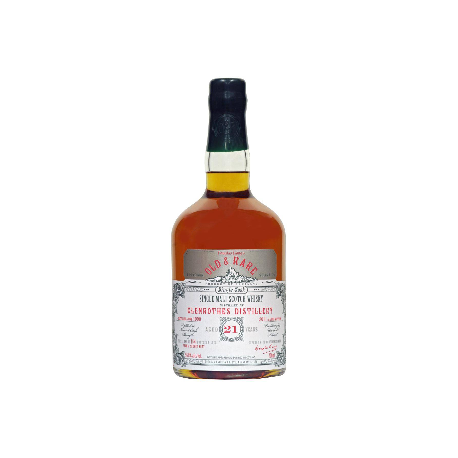 The Glenrothes 1990 21 Years Single Malt Whisky