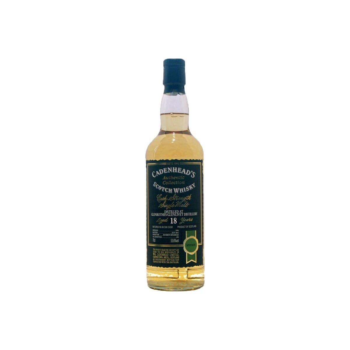 The Glenrothes Authentic Collection 1994 18 Years Single Malt Whisky