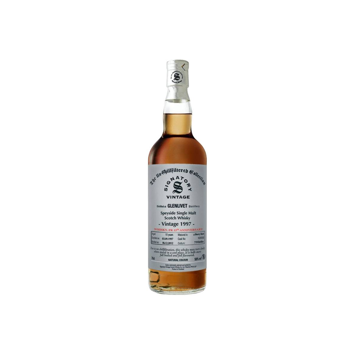 The Glenlivet The Un-Chillfiltered Collection 1997 15 Years Single Malt Whisky