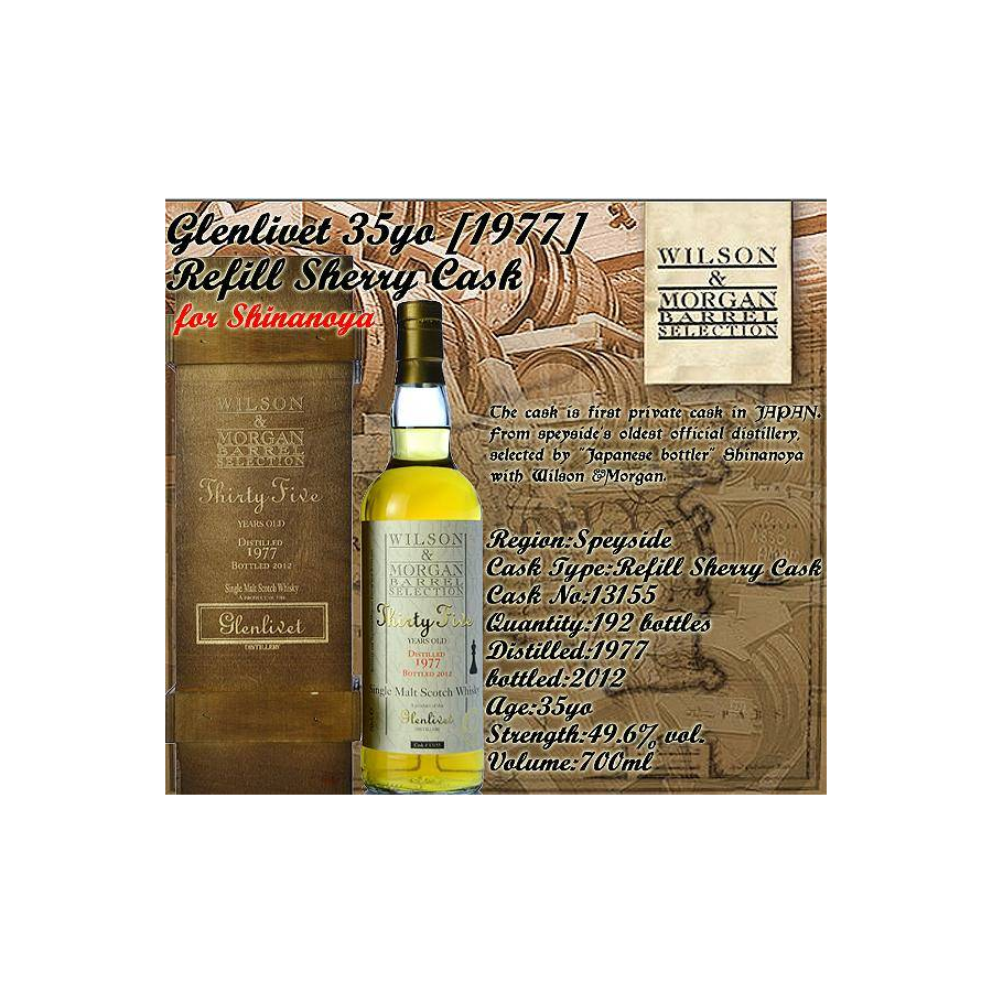 The Glenlivet Barrel Selection 1977 35 Years Single Malt Whisky