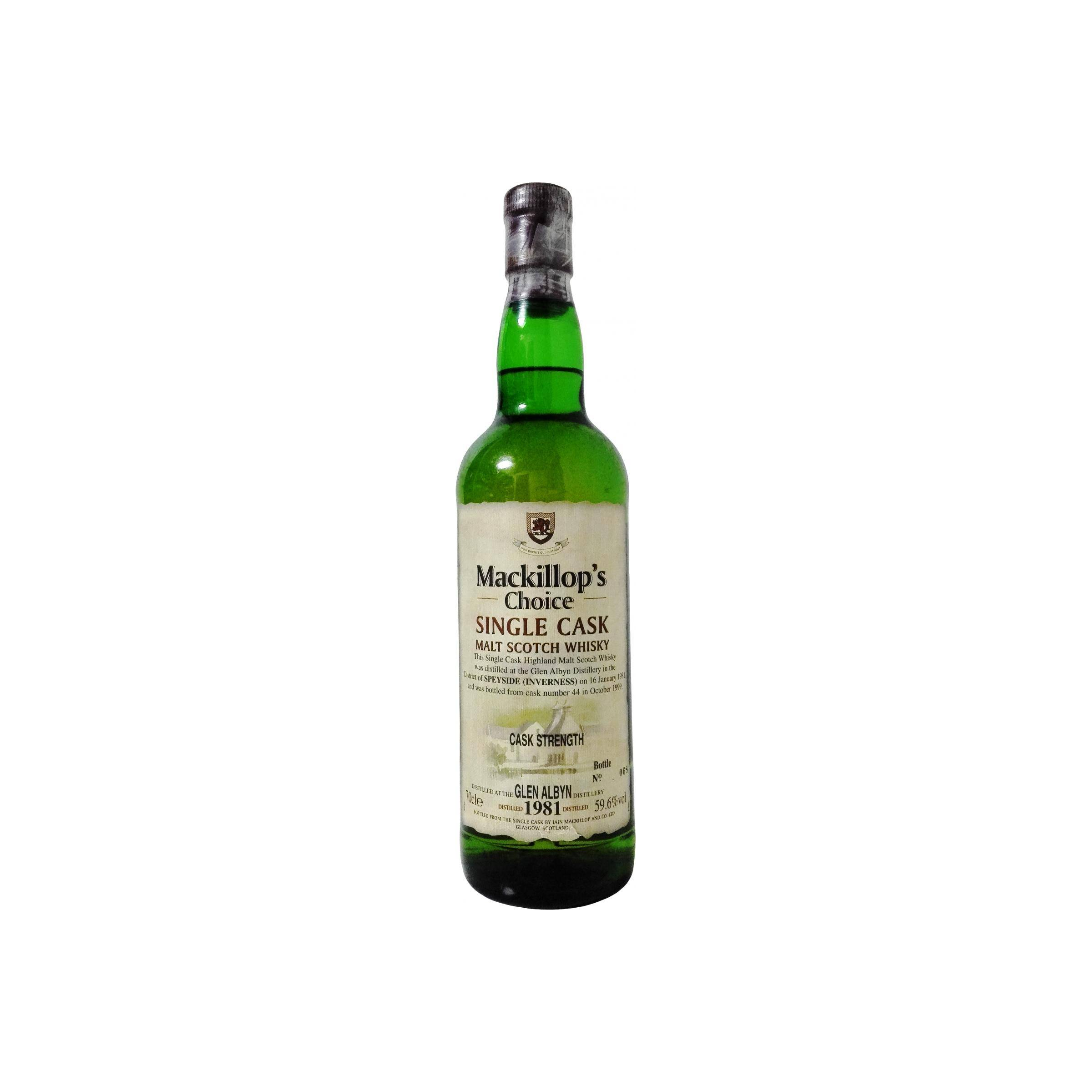 The Scotch Malt Whisky Society 1981 18 Years Single Malt Whisky