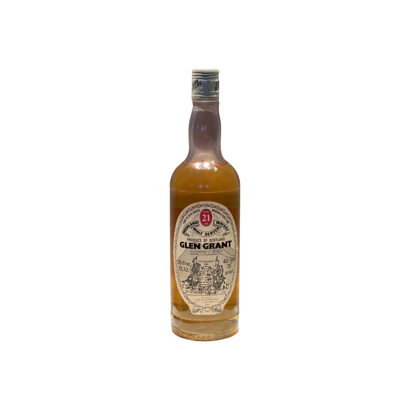 Glen Grant Licensed Bottling 1962 21 Years Single Malt Whisky