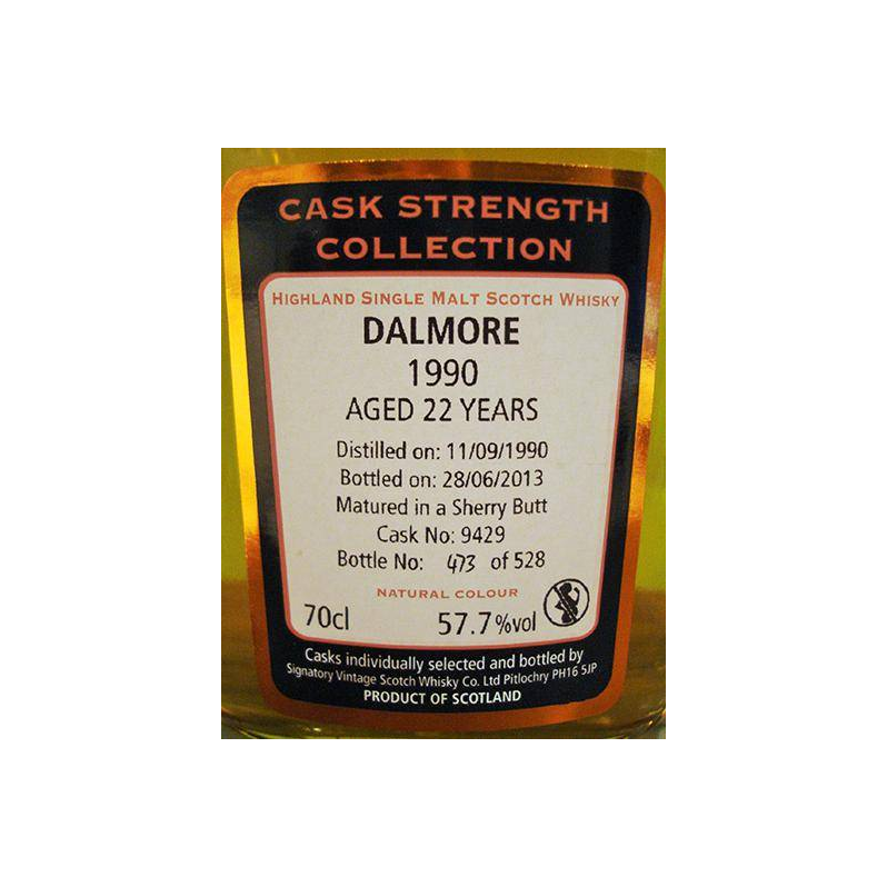 The Dalmore Cask Strength Collection 1990 22 Years Single Malt Whisky 2