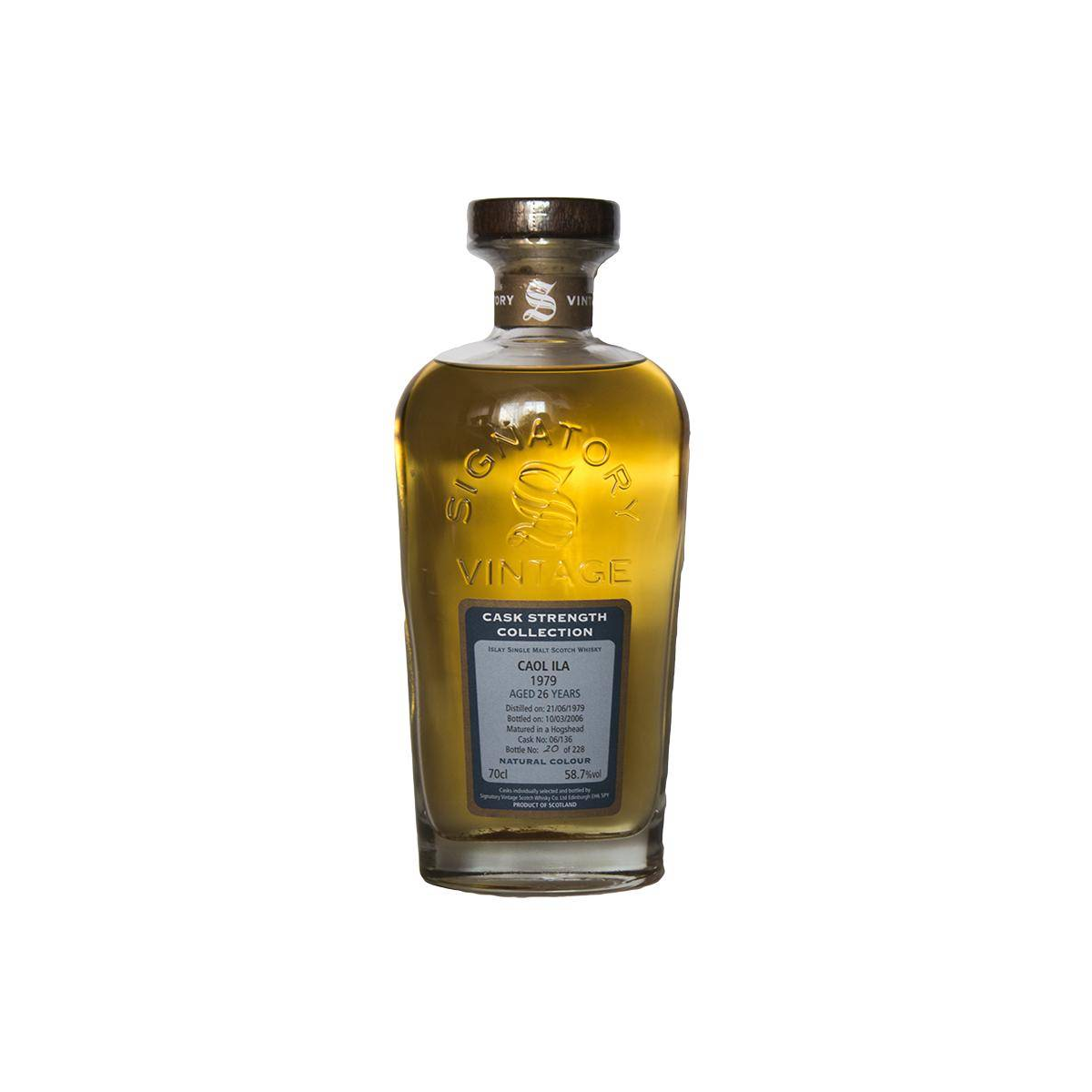 Caol Ila Cask Strength Collection 1979 26 Years Single Malt Whisky