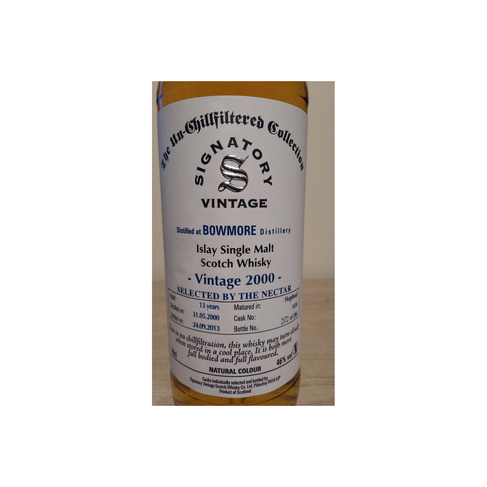 Bowmore The Un-Chillfiltered Collection 2000 13 Years Single Malt Whisky 2