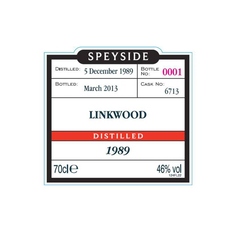 Linkwood 1989 23 Years Single Malt Whisky 2