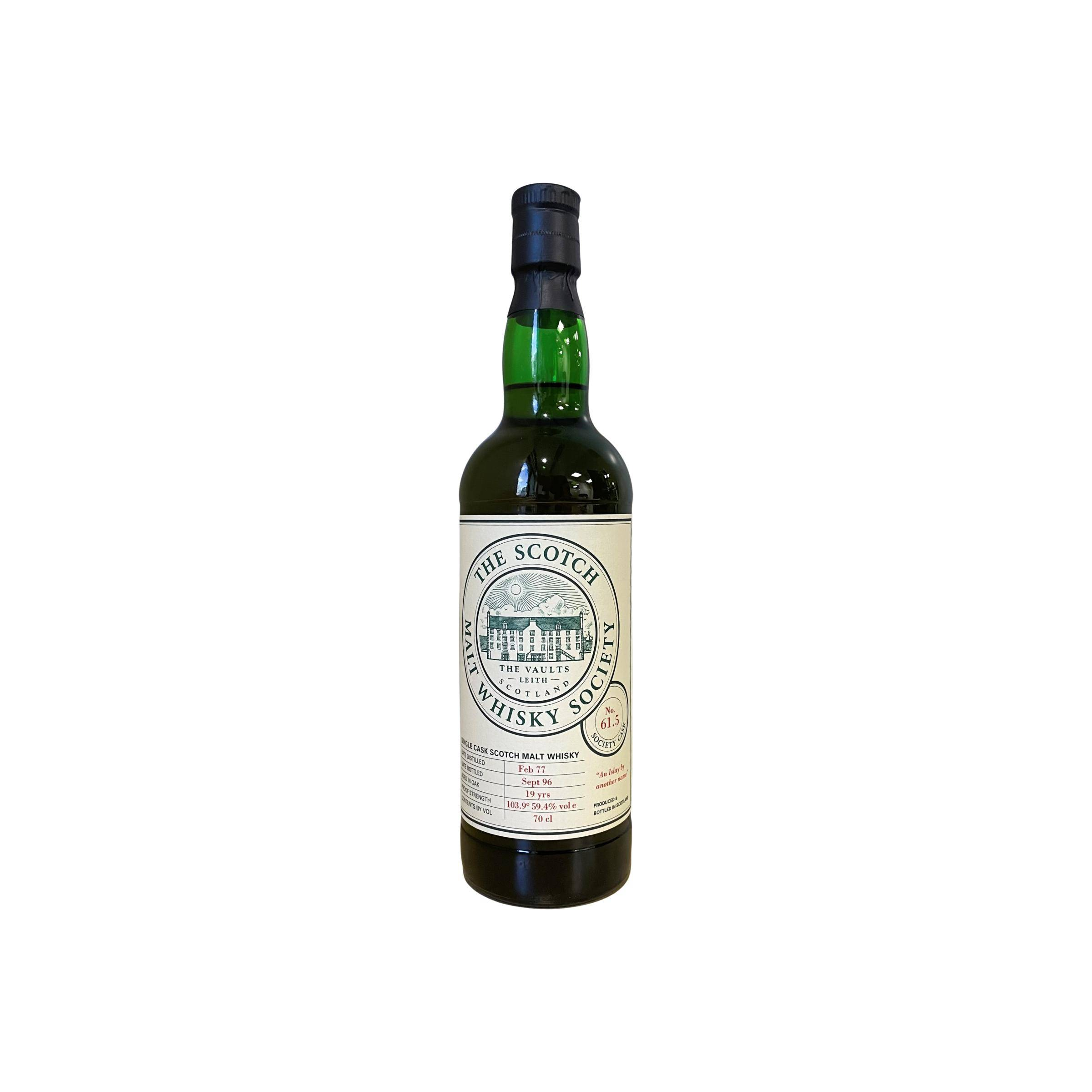 The Scotch Malt Whisky Society 1977 19 Years Single Malt Whisky