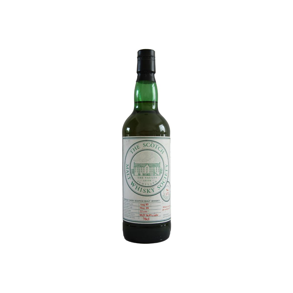 The Scotch Malt Whisky Society 1985 22 Years Single Malt Whisky