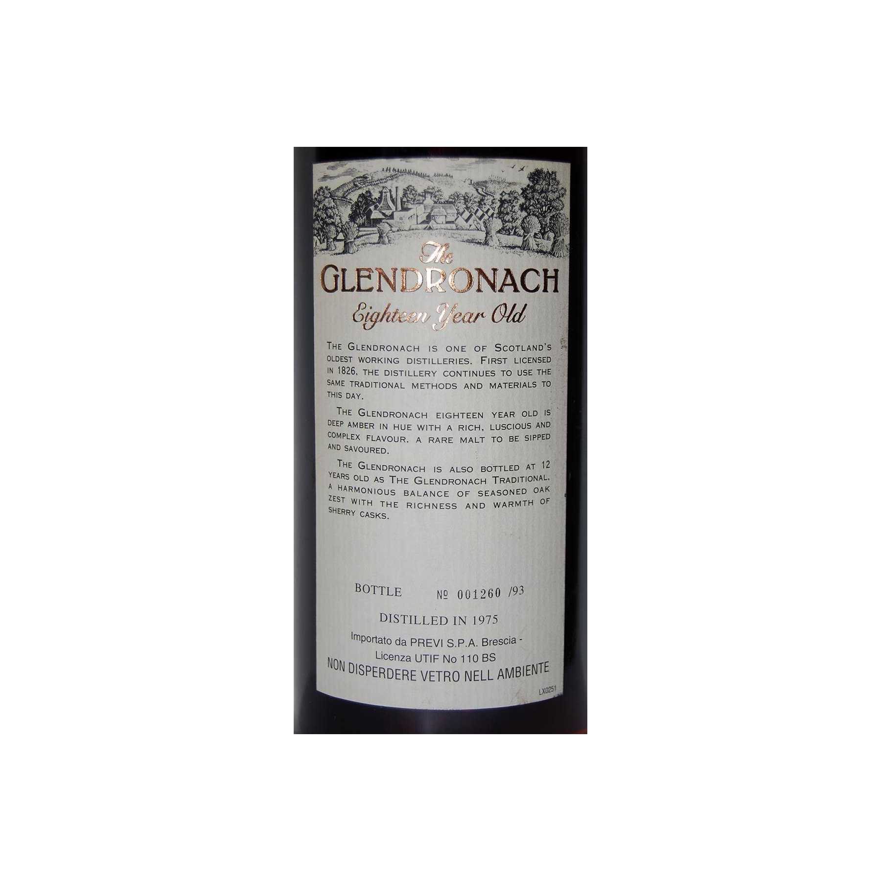 GlenDronach 1975 18 Years Single Malt Whisky 2
