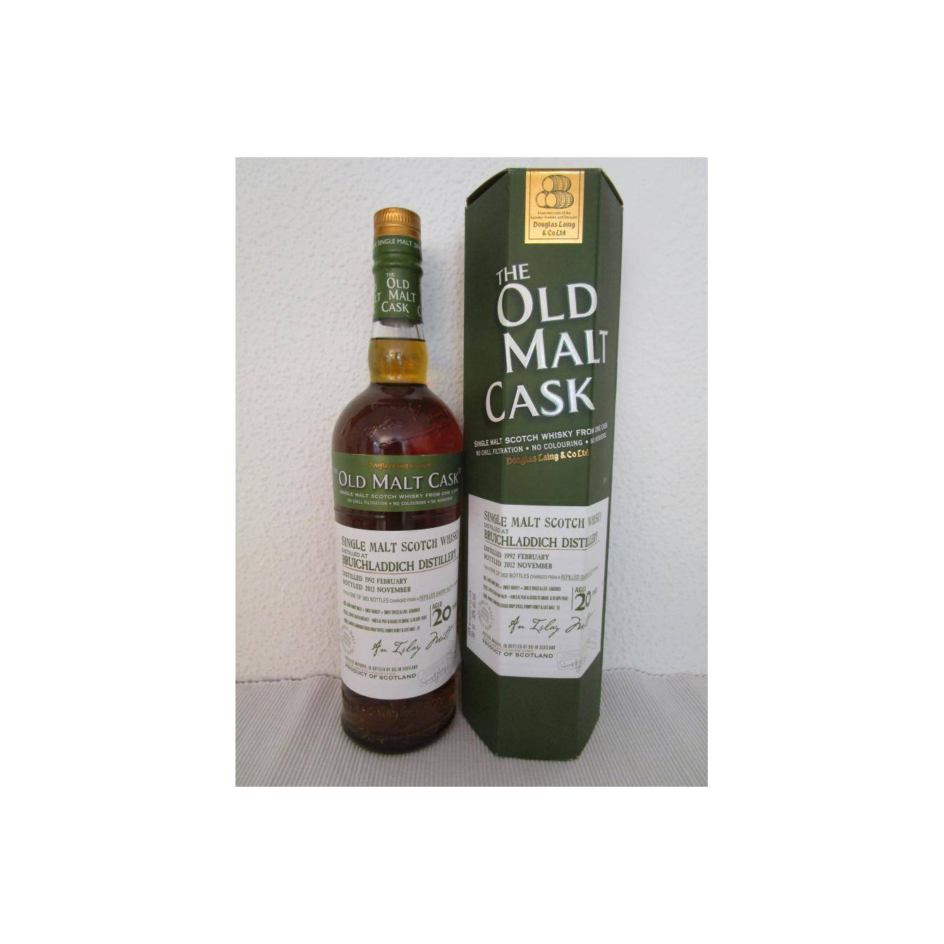 Bruichladdich Old Malt Cask 1992 20 Years Single Malt Whisky 2