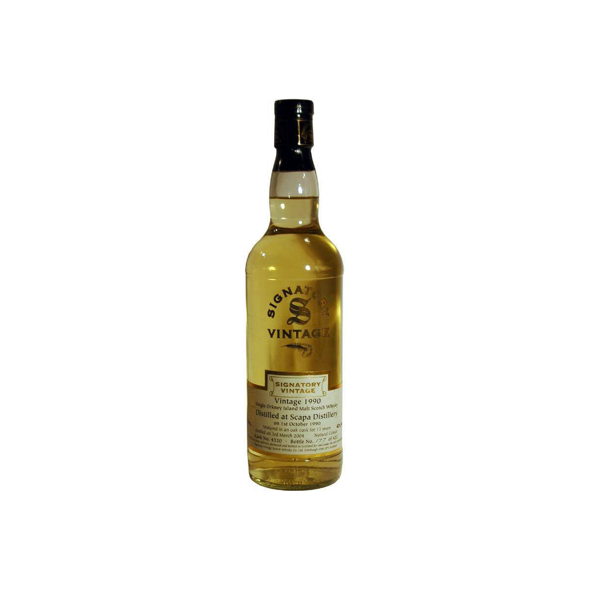 Scapa Vintage Collection 1990 13 Years Single Malt Whisky