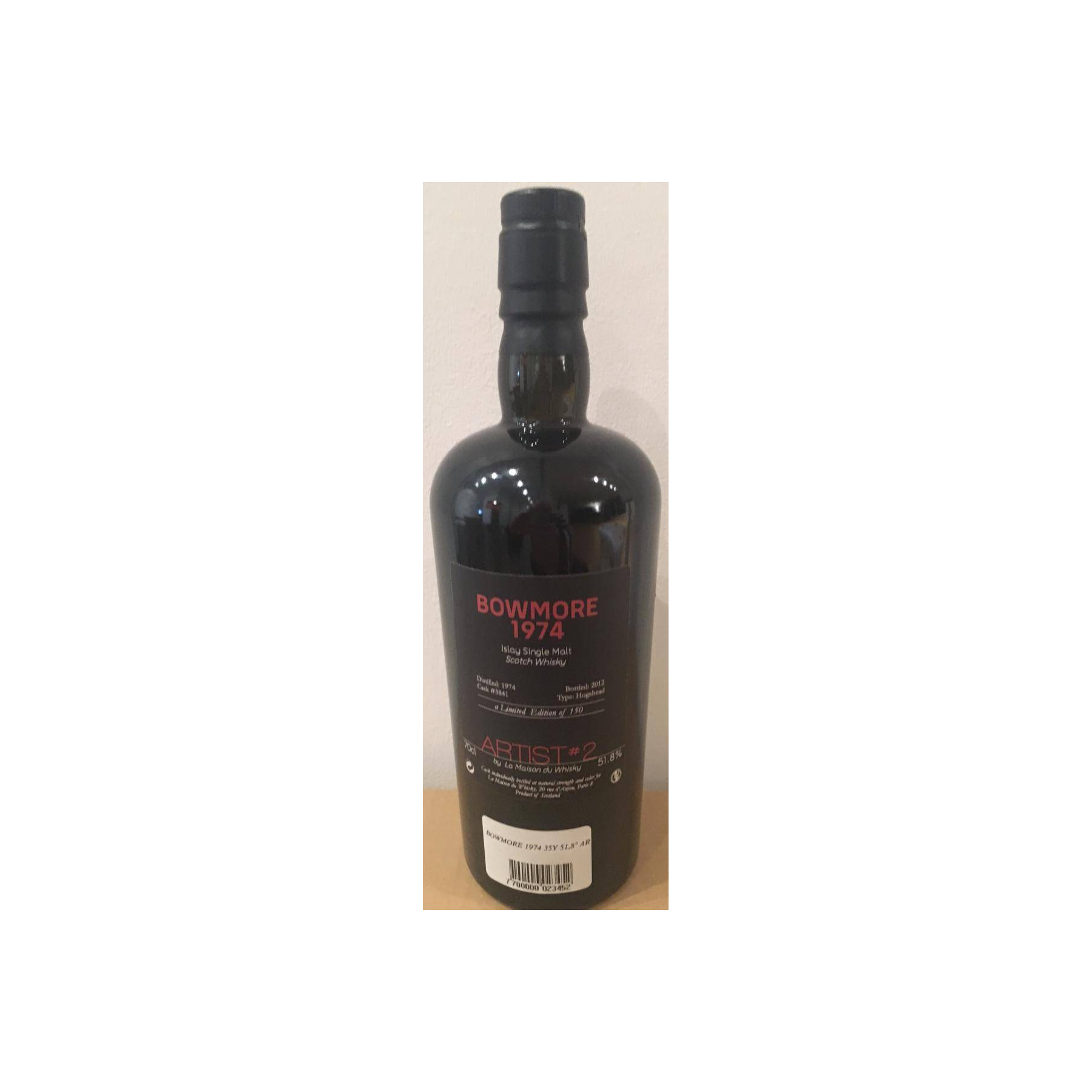Bowmore 1974 38 Years Single Malt Whisky 3