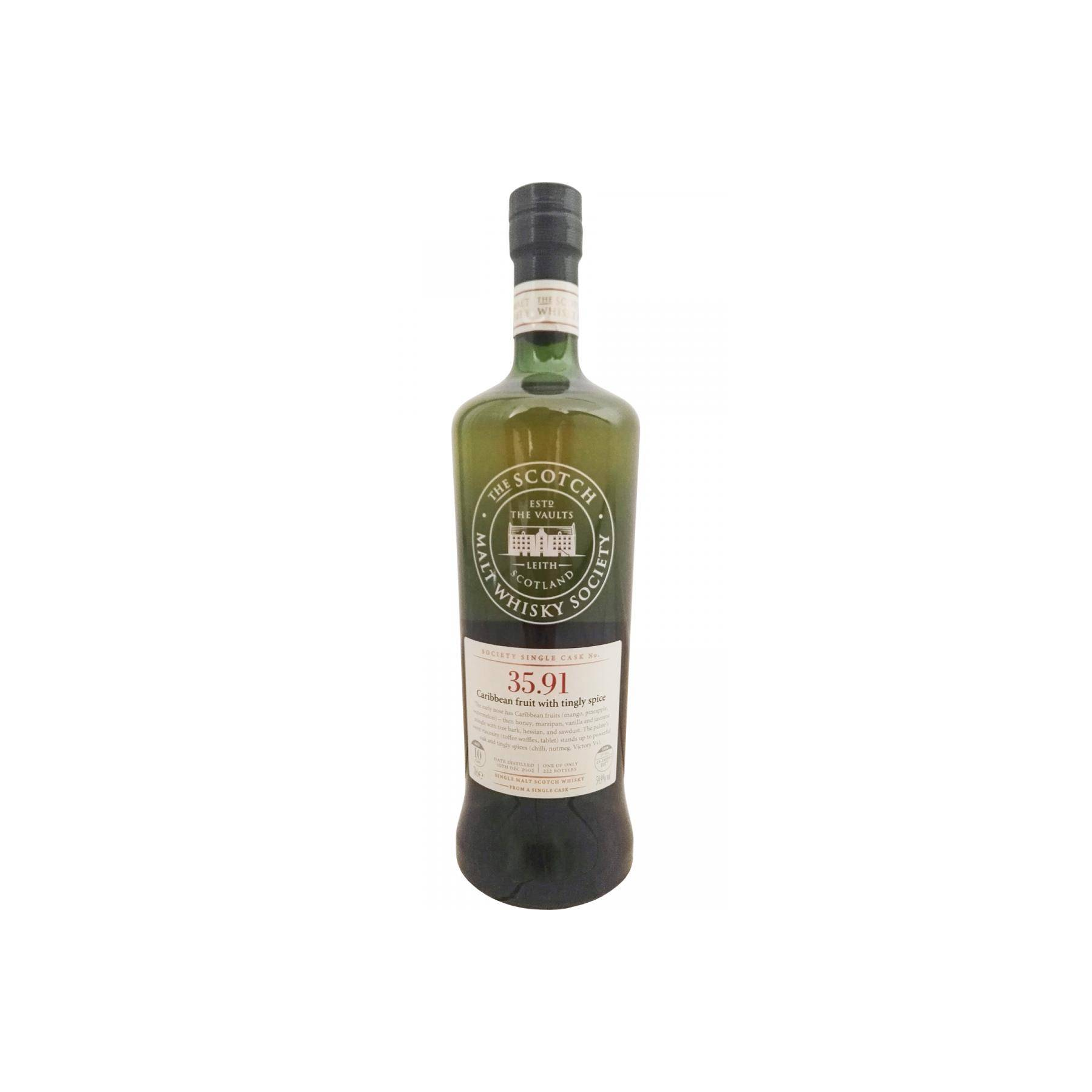 The Scotch Malt Whisky Society 2002 10 Years Single Malt Whisky