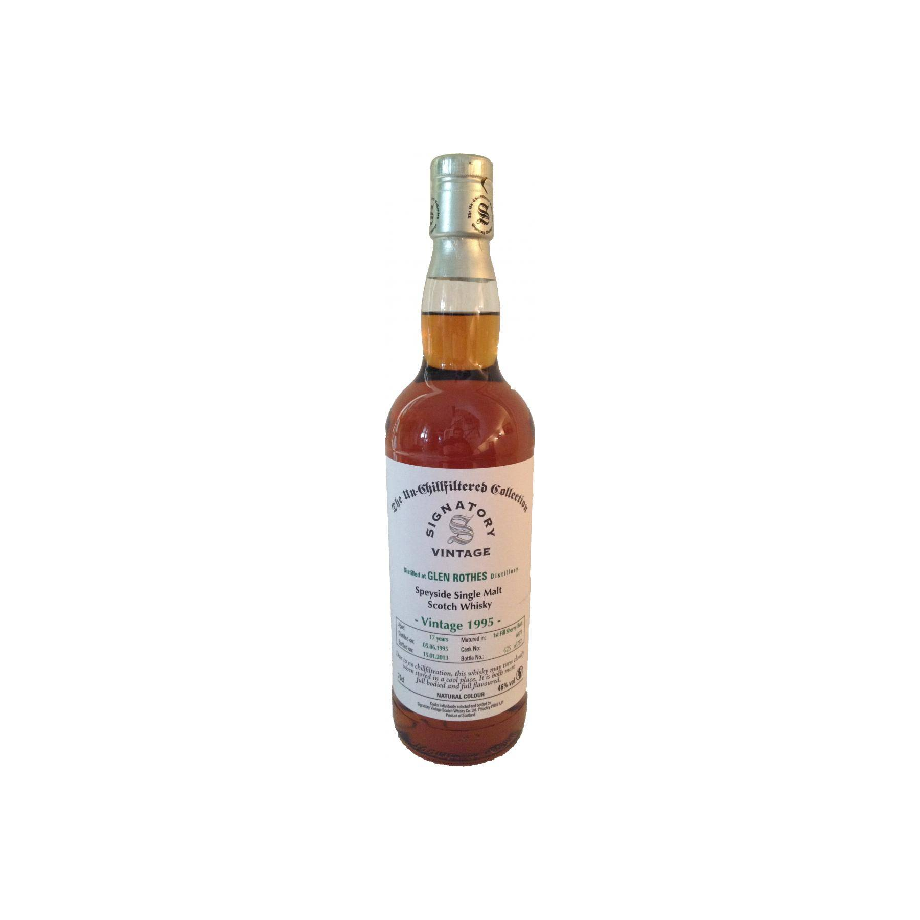 The Glenrothes The Un-Chillfiltered Collection 1995 17 Years Single Malt Whisky