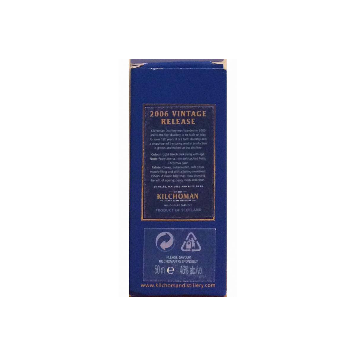 Kilchoman 2006 5 Years Single Malt Whisky 3