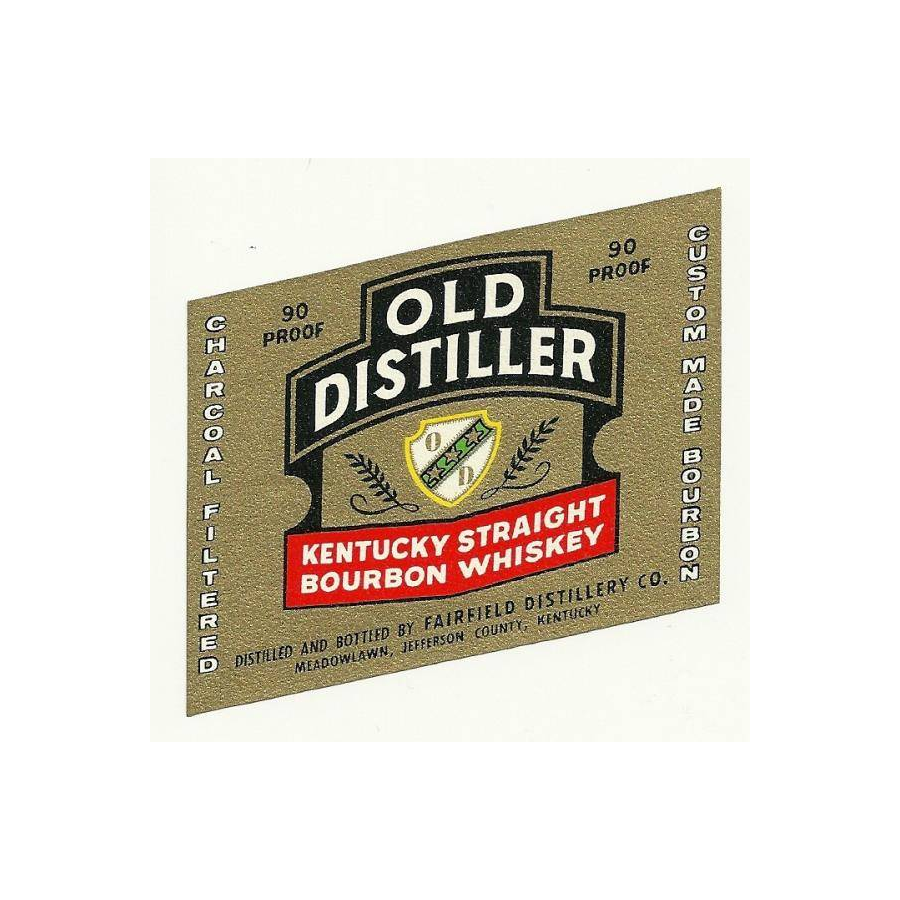 Old Distiller Kentucky Straight Bourbon Whiskey