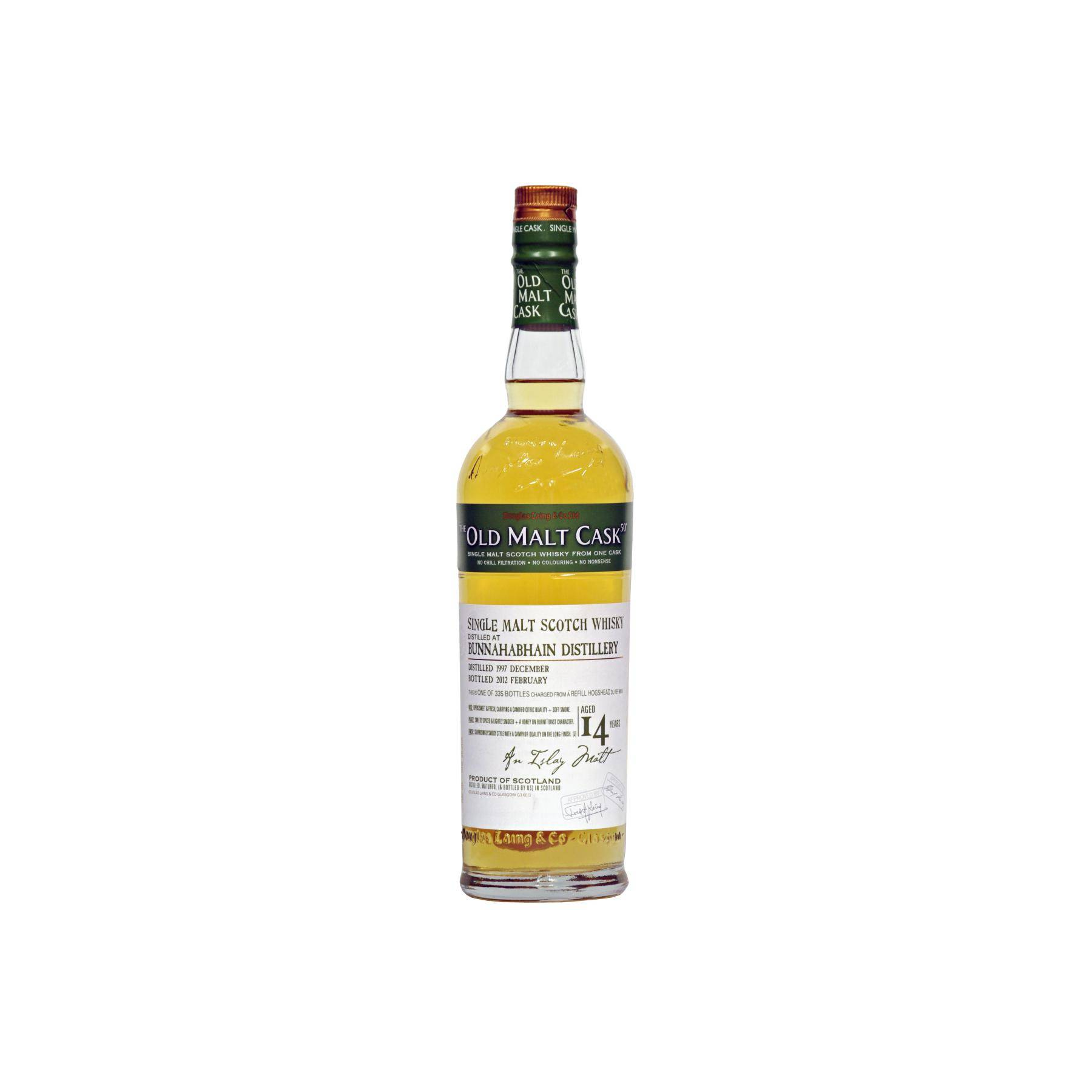 Bunnahabhain Old Malt Cask 1997 14 Years Single Malt Whisky 3