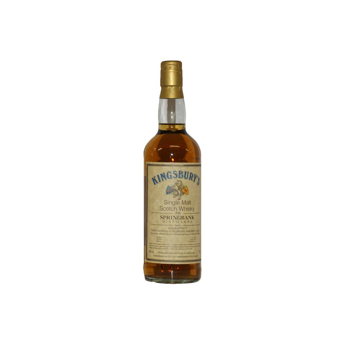 Springbank 1991 9 Years Single Malt Whisky