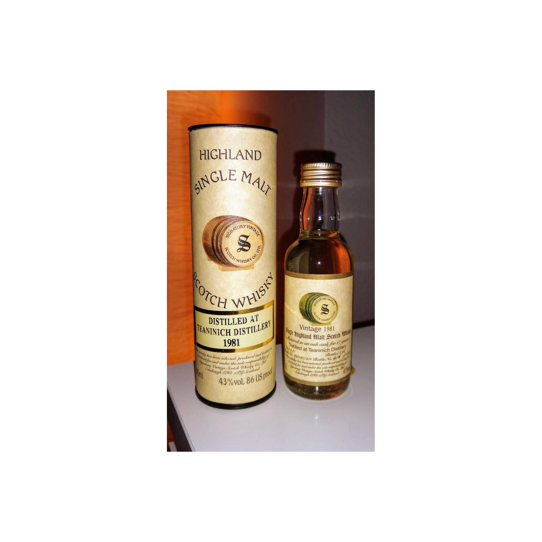 Teaninich 1981 17 Years Single Malt Whisky 2