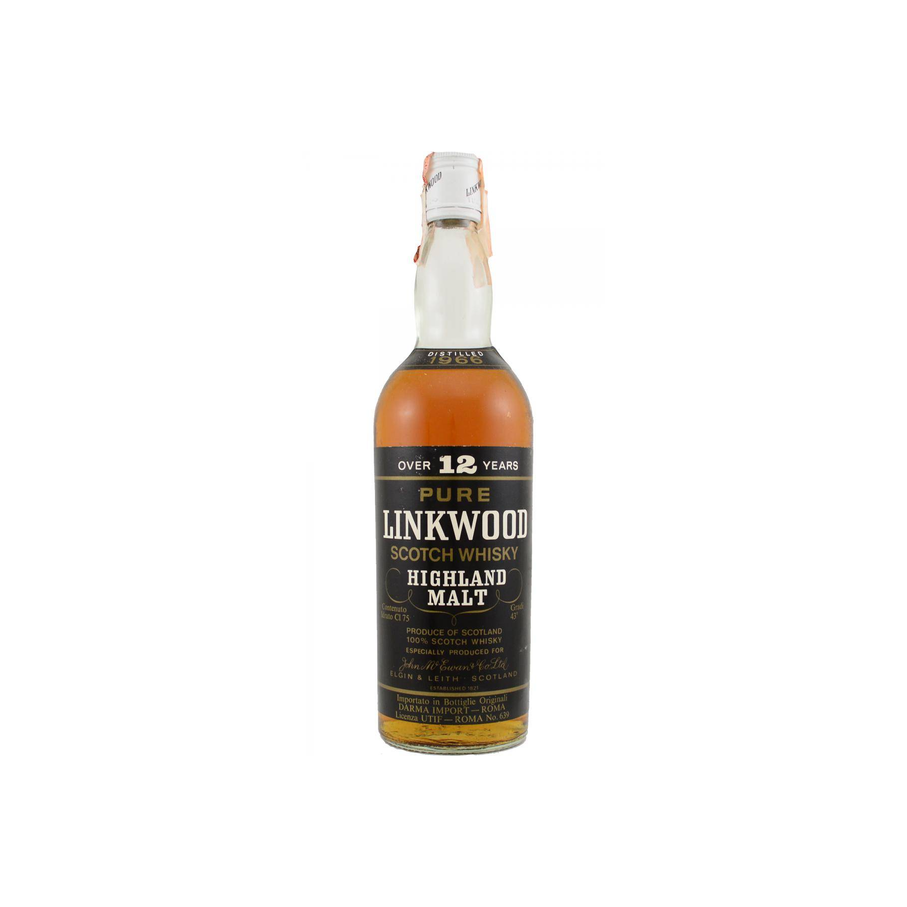 Linkwood 1966 12 Years Single Malt Whisky