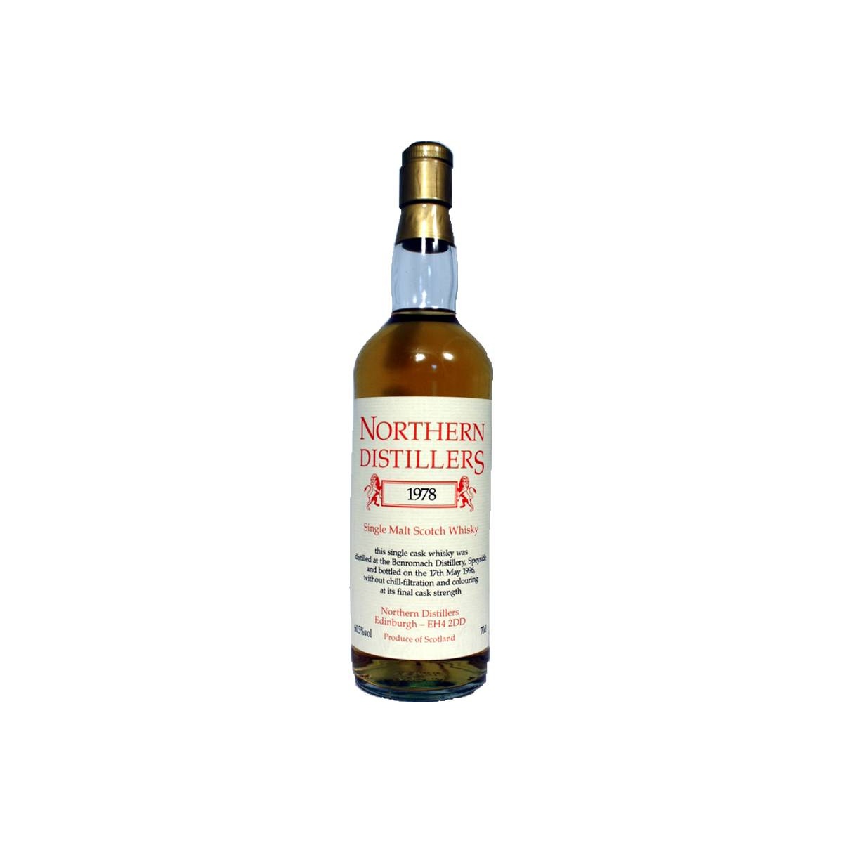 Benromach 1978 17 Years Single Malt Whisky