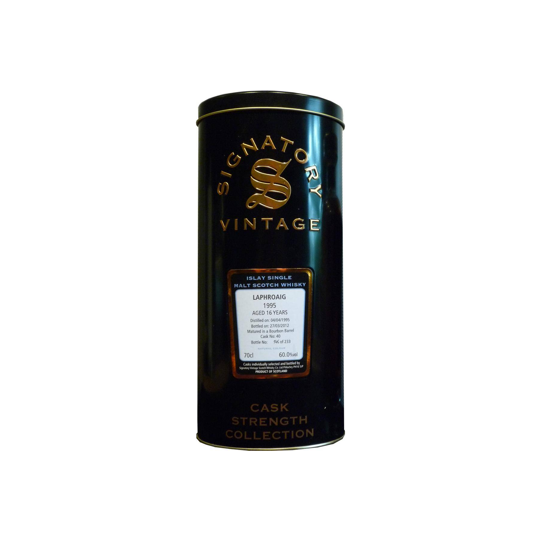 Laphroaig Cask Strength Collection 1995 16 Years Single Malt Whisky 2