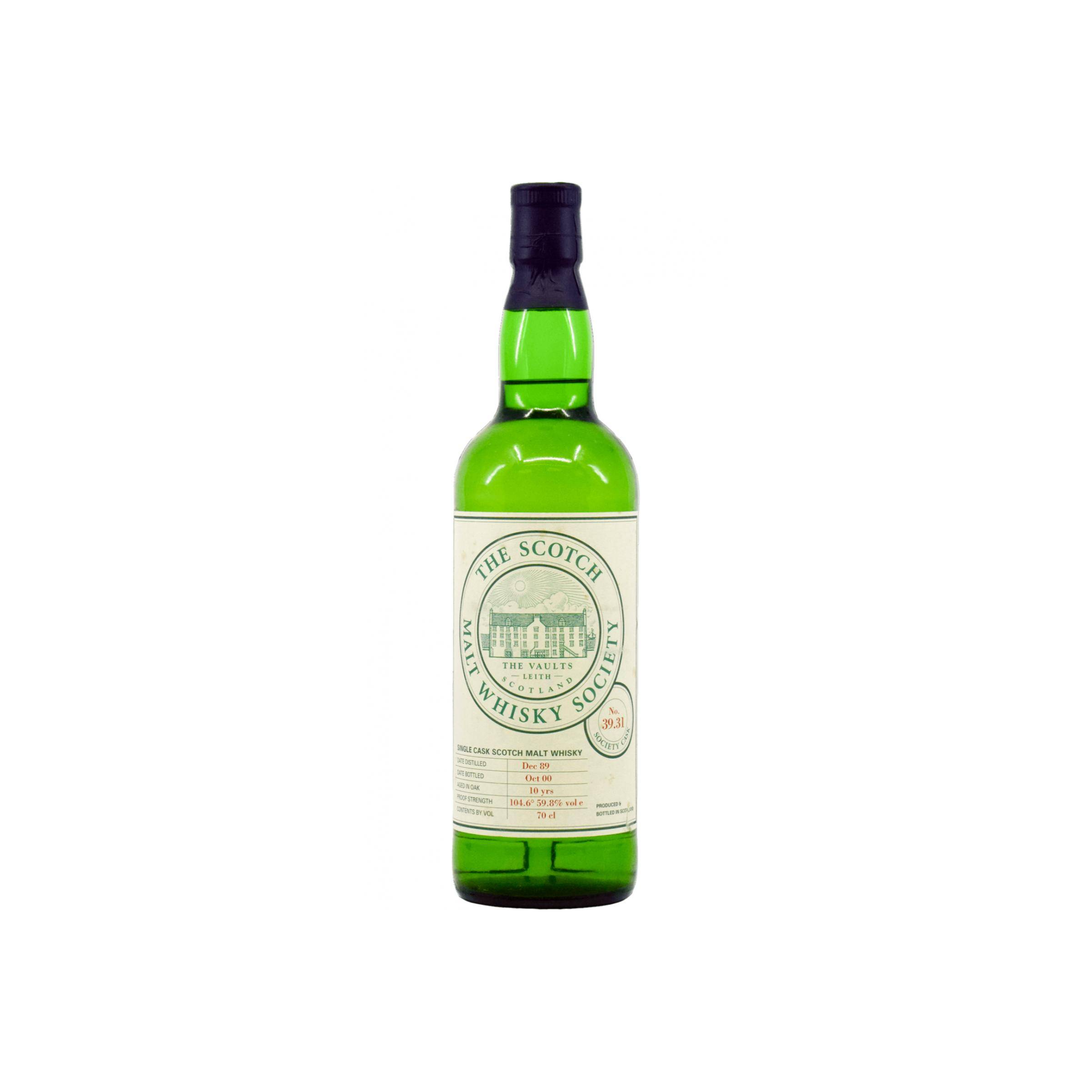 The Scotch Malt Whisky Society 1989 10 Years Single Malt Whisky