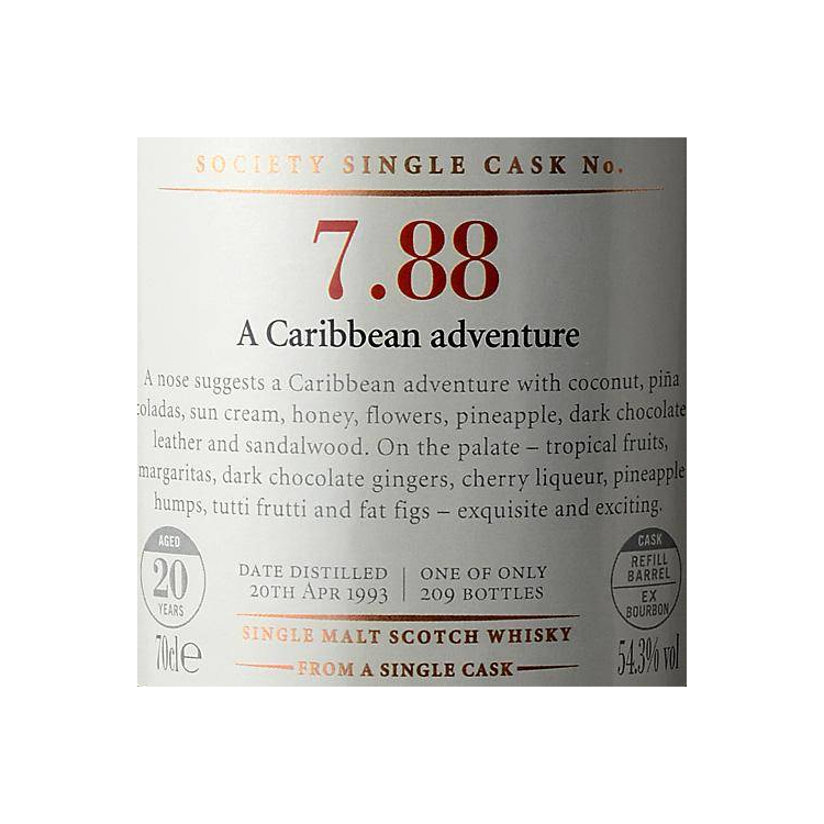 The Scotch Malt Whisky Society 1993 20 Years Single Malt Whisky 2