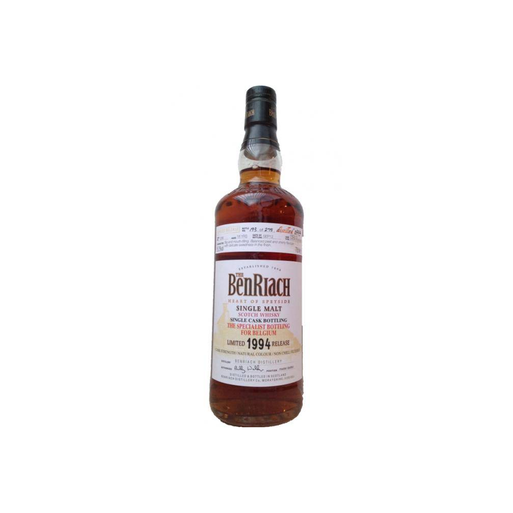 BenRiach Individual Cask Bottling 1994 18 Years Single Malt Whisky