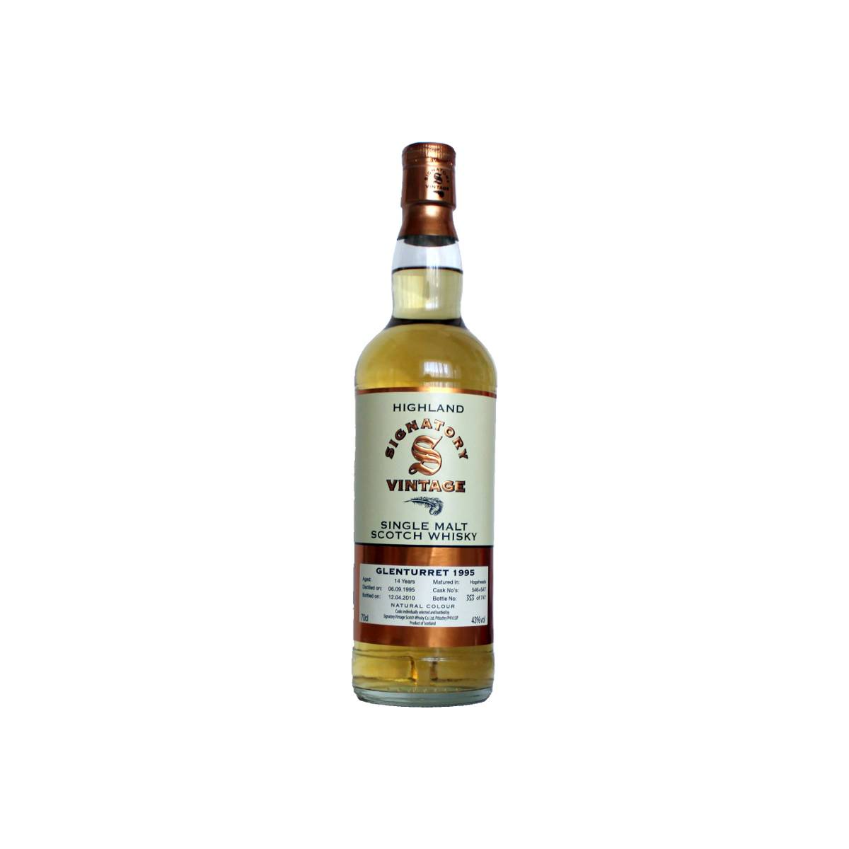 The Glenturret Vintage Collection 1995 14 Years Single Malt Whisky
